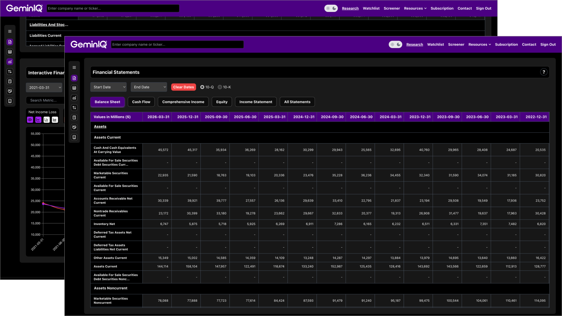 GeminIQ Competitor Comparison